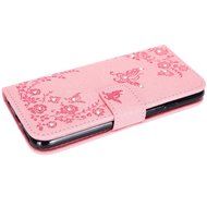 iPhone 7 Case,iPhone 7 Wallet Case,Phezen Serect Garden Series Butterfly Flower Bling Diamod Inlaid PU Leather... N49