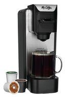 Mr. Coffee K-Cup Brewing System with Reusable Grounds Filter, Silver, SC100 N3