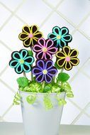 Wilton Brownie Blossom 6 Cavity Mold N2