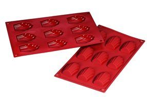 Fat Daddio's Silicone Bakeware, Madeleine, 1 Ounce