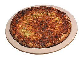 Pizza Baking Stone, 13" round, dishwasher safe, ceramic N2