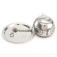 GOOTRADES Teapot Shape Stainless Steel Leaf Tea Infuser Filter Strainer Ball Spoon N6
