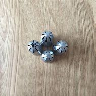 3PCS Icing Piping Tips Nozzles Kit Stainless Steel Sphere Ball Decorating Baking Tools Set for Cupcakes (New Design) N10