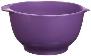 GHP 3-Piece Melamine Mixing Bowl Set with Non-Skid Silicone Bottoms, Yellow/Blue/Green N2