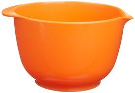 GHP 3-Piece Melamine Mixing Bowl Set with Non-Skid Silicone Bottoms, Yellow/Blue/Green N5