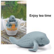 Sino Banyan Tea Infuser Strainer,Set of 2,without Scalding Fingers,Swan N13