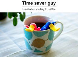 Sino Banyan Tea Infuser Strainer,Set of 2,without Scalding Fingers,Swan N14