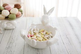 Tea Storage Bulk Candy Jars, Ceramic Reindeer Kitchen Canister Decor N21