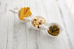 Tea Storage Bulk Candy Jars, Ceramic Reindeer Kitchen Canister Decor N24