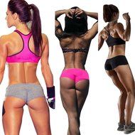 Underwear, PHOTNO Women Sports Shorts Trousers Athletic Gym Workout Fitness Yoga Leggings Pants N2