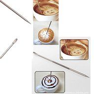 Jia Jia Trade Coffee Cappuccino Latte Espresso Steel Art Pen Stainless Tool N3