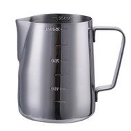 Awtang Convenient Stainless Steel 350ml Milk Jug with Measurements Outside