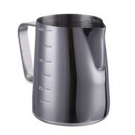 Awtang Convenient Stainless Steel 350ml Milk Jug with Measurements Outside N2