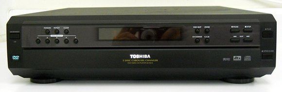 Toshiba SD-K615 5 Disc CD/DVD Compact Disc Carousel Changer