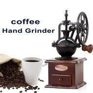 SOGAR Vintage Style Coffee Bean Spice Hand Grinder Coffee Maker with Grinder For Espresso, Coffee Bean Machine... N4