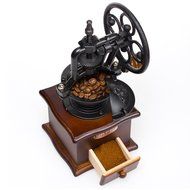 SOGAR Vintage Style Coffee Bean Spice Hand Grinder Coffee Maker with Grinder For Espresso, Coffee Bean Machine... N6