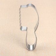 Sher Fashion Girl's Comb Shape Cookie Cutters Fruit Cut Molds Stainless Steel N3