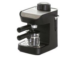 KRUPS XP1020 Steam Espresso Machine with Glass Carafe, 4-Cup, Black N2