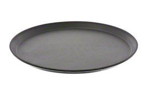 Cambro Manufacturing 1400CT110 Camtread Tray Round Black 14'' (1 EACH)