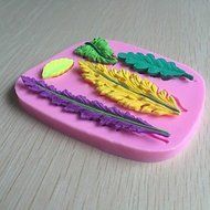 Sher Leaves Leaf Shaped Fondant Cake Chocolate Silicone Molds,Decoration Tools Bakeware N5