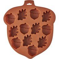 Wilton Silicone Leaf Acorn Mold N2