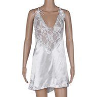 Mini Dress ，Beautyvan Comfortable Lingerie Nightwear Underwear Sleepwear Babydoll Lace Dress (L, Blue) N3