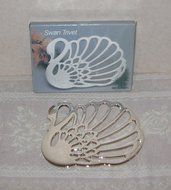 Wm A. Rogers Swan Trivet
