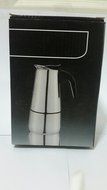 2 Cup Stainless Steel Moka Espresso Coffee Maker Pot N4