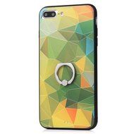 Badalink iPhone 7 Plus Case (5.5") 360 Degree Rotating Ring Holder Kickstand Shockproof Soft TPU Bumper Frame... N85