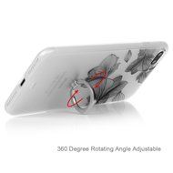 Badalink iPhone 7 Plus Case (5.5") 360 Degree Rotating Ring Holder Kickstand Shockproof Soft TPU Bumper Frame... N92