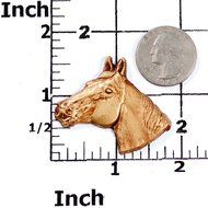 Horse Head Silicone Mold Chocolate, Fondant, Resin, Clay Flexible Mold. Creates a thin horse head. N6