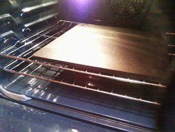 Dough-Joe Pizza Steel Baking Sheet--The Samurai&trade;--15" x 15" x 1/4" N6