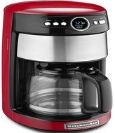 14 Cup Glass Carafe Coffee Maker- Replaceable Charcoal Water Filter- Self-Clean Cycle with Clean Alert- Filter...