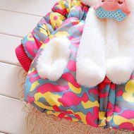Baby Infant Girls Clothes,Laimeng Fur Winter Warm Hooded Coat Cloak Jacket Thick Warm Clothes (S, Green) N9