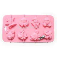 . Mickey Mouse Cake Mold Silicone Mold Lollipop Ice Cream Cake Decorating Tools Popsicle Mold Baking Mold B0160