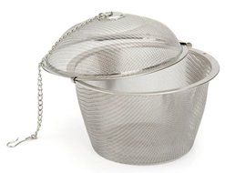 Kei Tea Infuser long handed stainless steel strainer N5