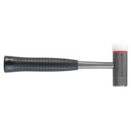 Steelx2f;Nylon Mallet, 21 oz. Head Weight, Steel Tube Handle Material - 1 Each