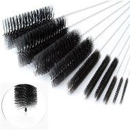 Dealzip Inc&reg; 8 inch Nylon Tube Brush Set for Drinking Straws cleaning Drink Straws, Hummingbird Feeders, Airbrushes... N2