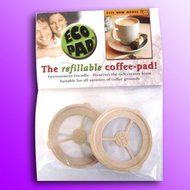 NEW Ecopad Permanent Refillable Coffee Filter for Classic Philips Senseo Maker