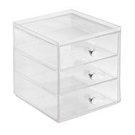 InterDesign Single Serve Coffee Pod Holder for Kitchen Pantry, Countertops - Holds 27 Capsules, Clear N13