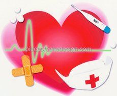 1/4 Sheet ~ Nurse Nursing Graduation ~ Edible Image Cake/Cupcake Topper!!! N2