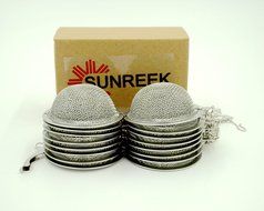 Sunreek&trade;New Stainless Steel Mesh Tea Balls -Quality Stainless Steel - Durable and Rust Resistant(Pack of 8) N4