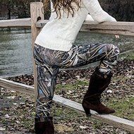 PHOTNO Fashion Women Skinny Printed Stretchy Pants Leggings N52
