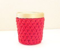 Pint Ice Cream Cozy, Cherry Red