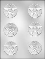 CK Products 2-3/8-Inch Eastern Star Mint Chocolate Mold