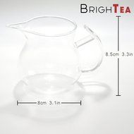 ELITEA Extra Thick Clear Glass Milk Tea Serving Pitcher Mug 200ml / 7 fl.oz CLEARANCE N9