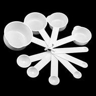 Y&amp;XL&amp;H Measuring Spoon, Set of 10, 0.5g/1g/2g/4g/5g/10g/50g/70g/100g/200g N3