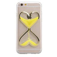 iPhone 4S Case,Phezen Bling Glitter Soft Gel Clear TPU Case for iPhone 4/4S , Glow in the Dark Luminous Heart... N40