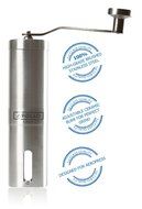 Apollo Chef Stainless Steel Manual Coffee Grinder and Mill