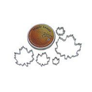 Dress My Cupcake DMC41CC1936 Maple Leaf 5-Piece Cutter Set in Can